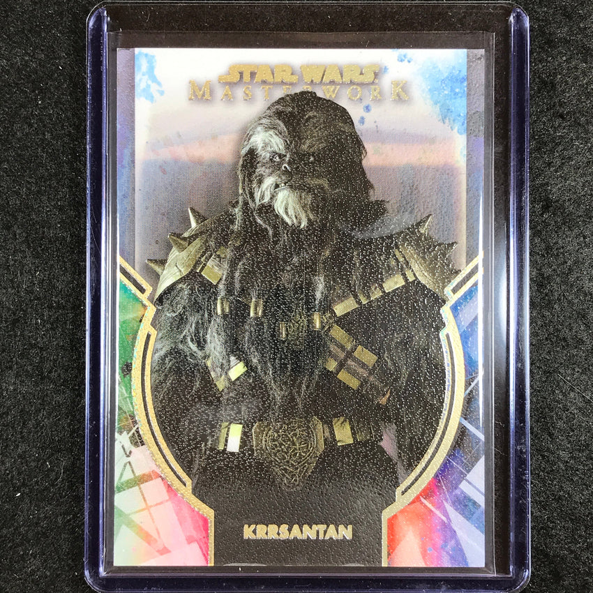 2022 Star Wars Masterwork KRRSANTAN Bounty Hunting Canvas 21/25