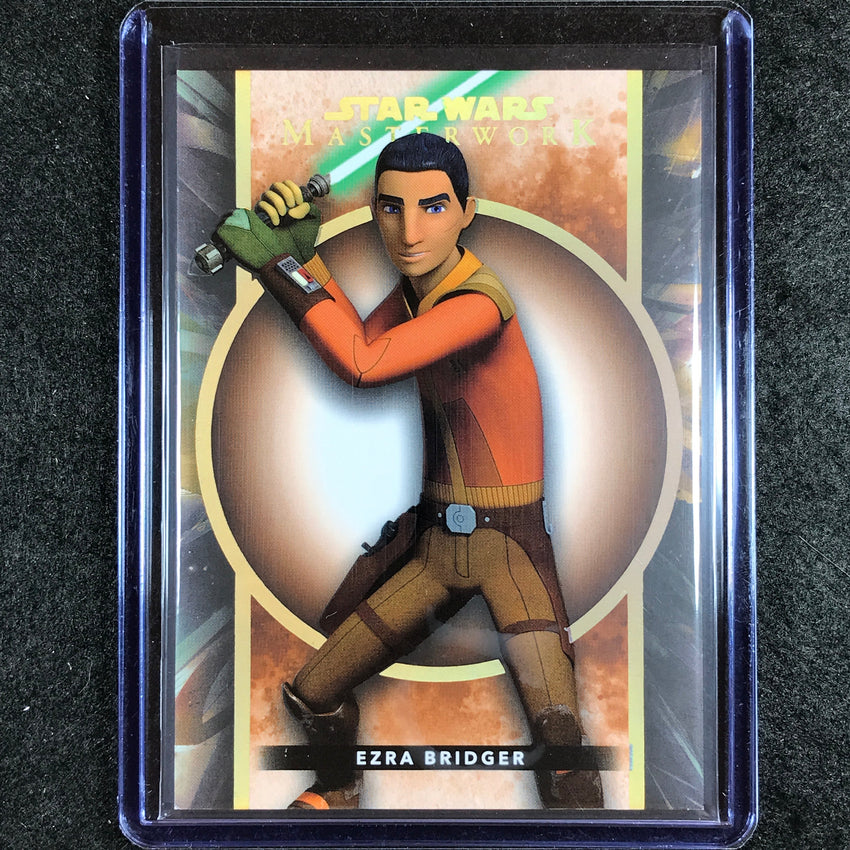 2022 Star Wars Masterwork EZRA BRIDGER Base Orange 2/10