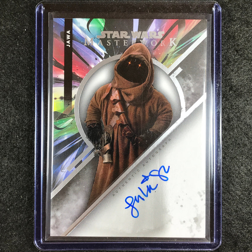 2022 Star Wars Masterwork LEILANI SHIU AS JAWA Autographs Base No. LS