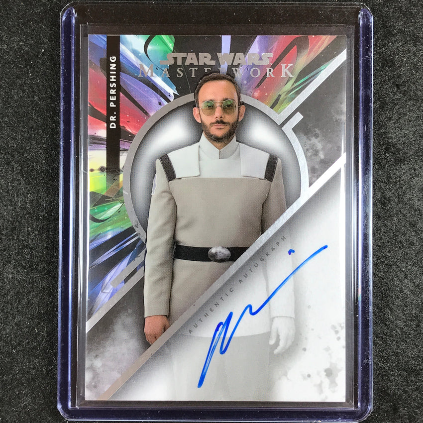2022 Star Wars Masterwork OMID ABTAHI AS DR. PERSHING Autographs Base #OA