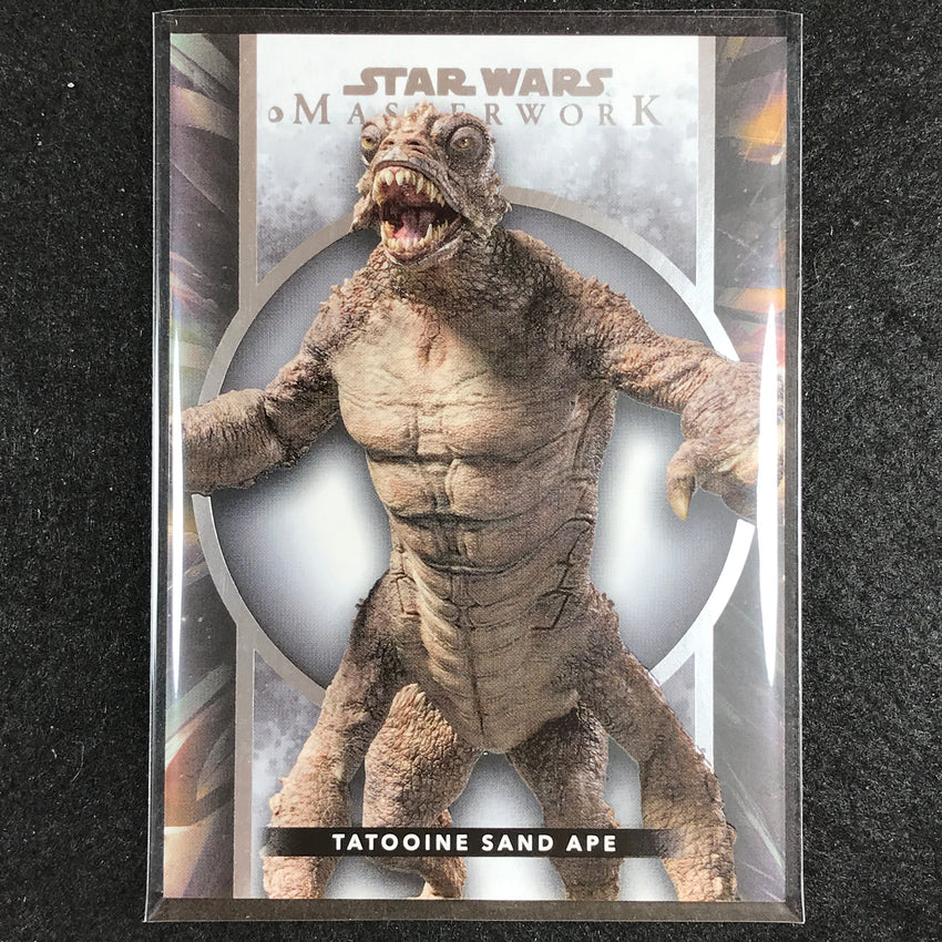 2022 Star Wars Masterwork TATOOINE SAND APE Base #44