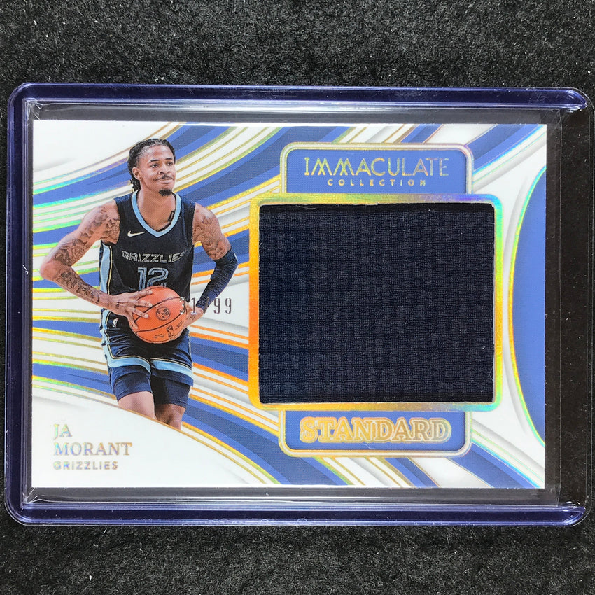 2023-24 Immaculate JA MORANT The Standard Jersey Relic 31/99