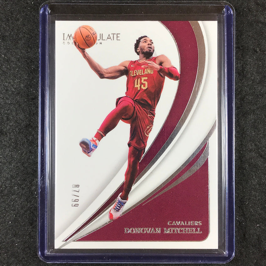 2023-24 Immaculate DONOVAN MITCHELL Base 87/99 #8