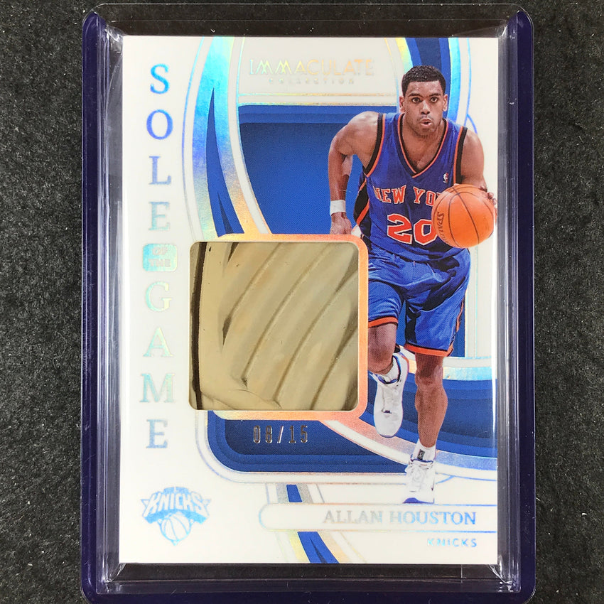2023-24 Immaculate ALLAN HOUSTON Sole of the Game Shoe Relic 8/15