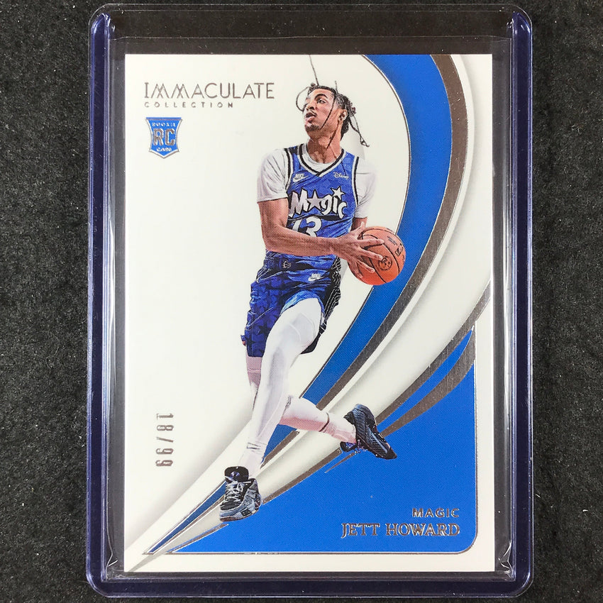 2023-24 Immaculate JETT HOWARD Rookie Base 18/99 #12