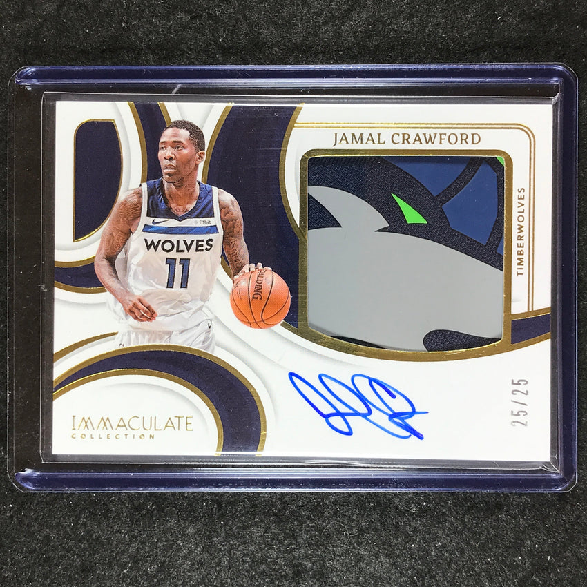 2023-24 Immaculate JAMAL CRAWFORD Premium Patch Autograph 25/25