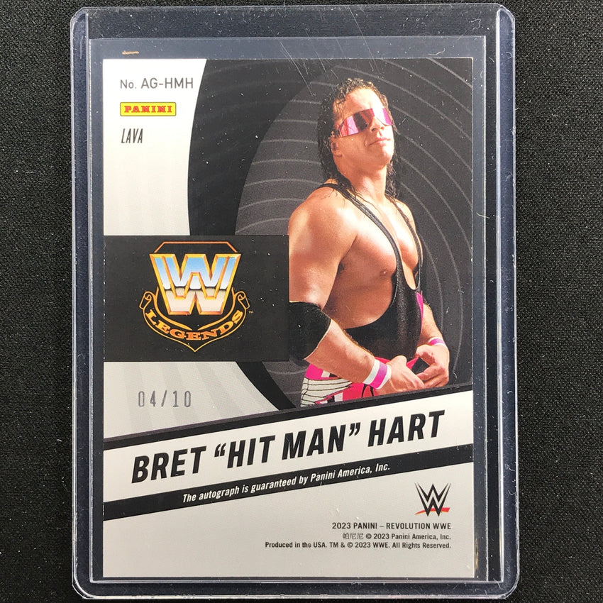 2023 Revolution Wwe Bret Hit Man Hart Auto Lava 4/10