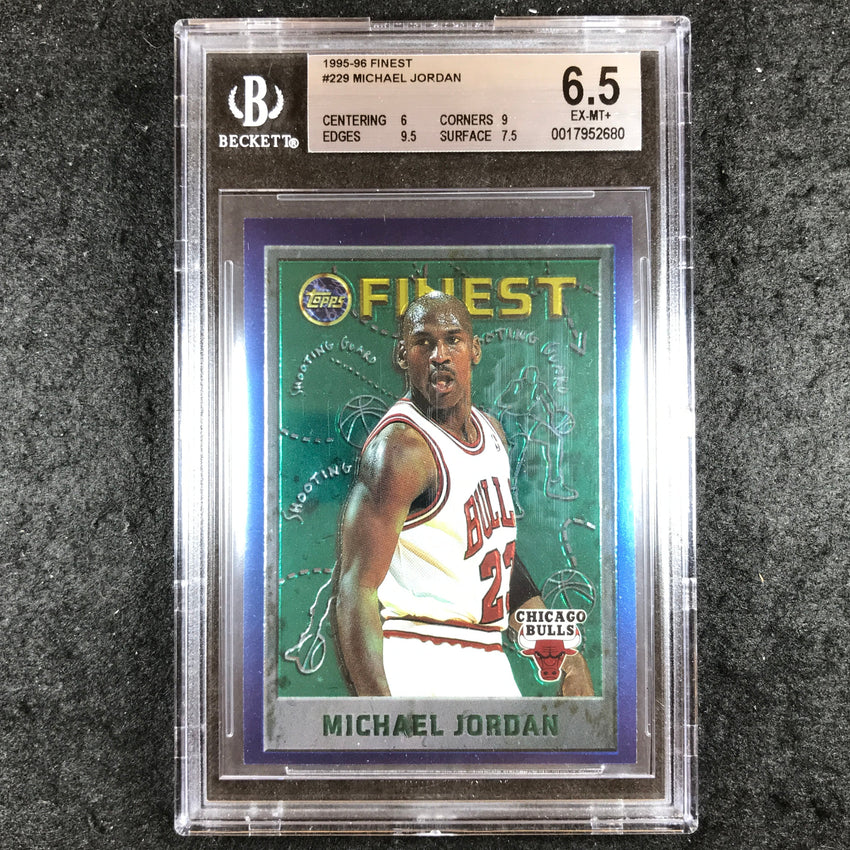 1995-96 Finest MICHAEL JORDAN #229 BGS 6.5 (680)