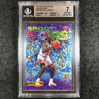1997-98 Topps MICHAEL JORDAN Season's Best Shooting #SB6 BGS 7 (908)