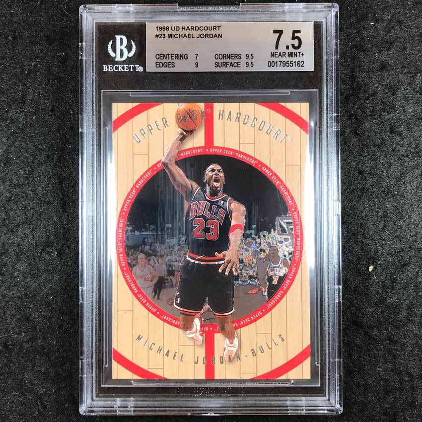 1998 UD Hardcourt MICHAEL JORDAN #23 BGS 7.5 (162)