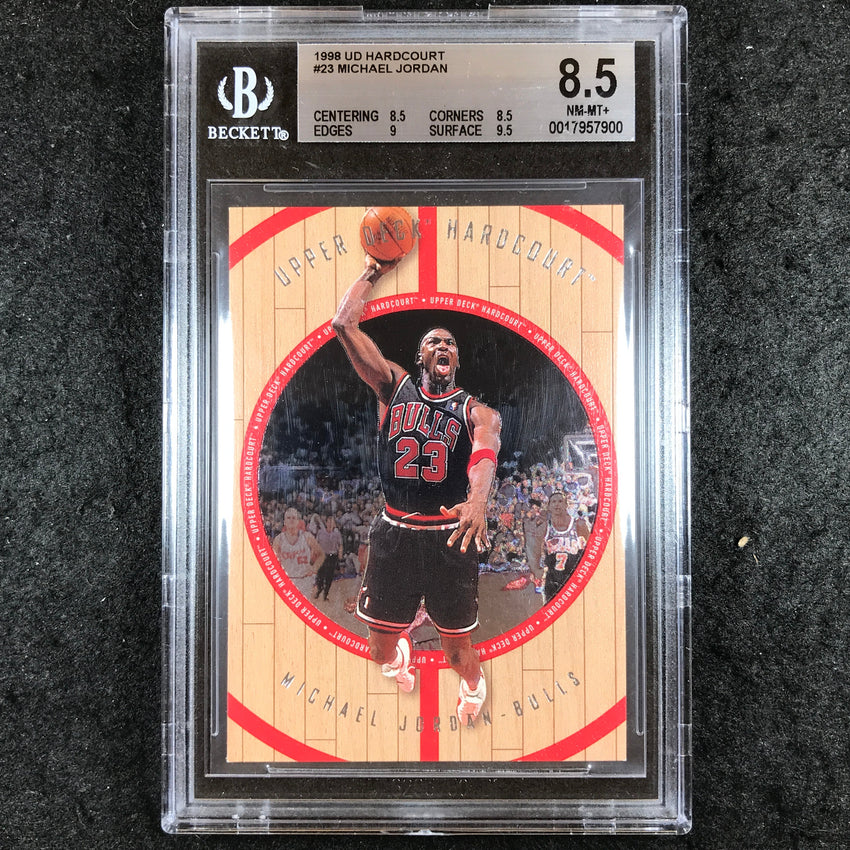 1998 UD Hardcourt MICHAEL JORDAN #23 BGS 8.5 (900)