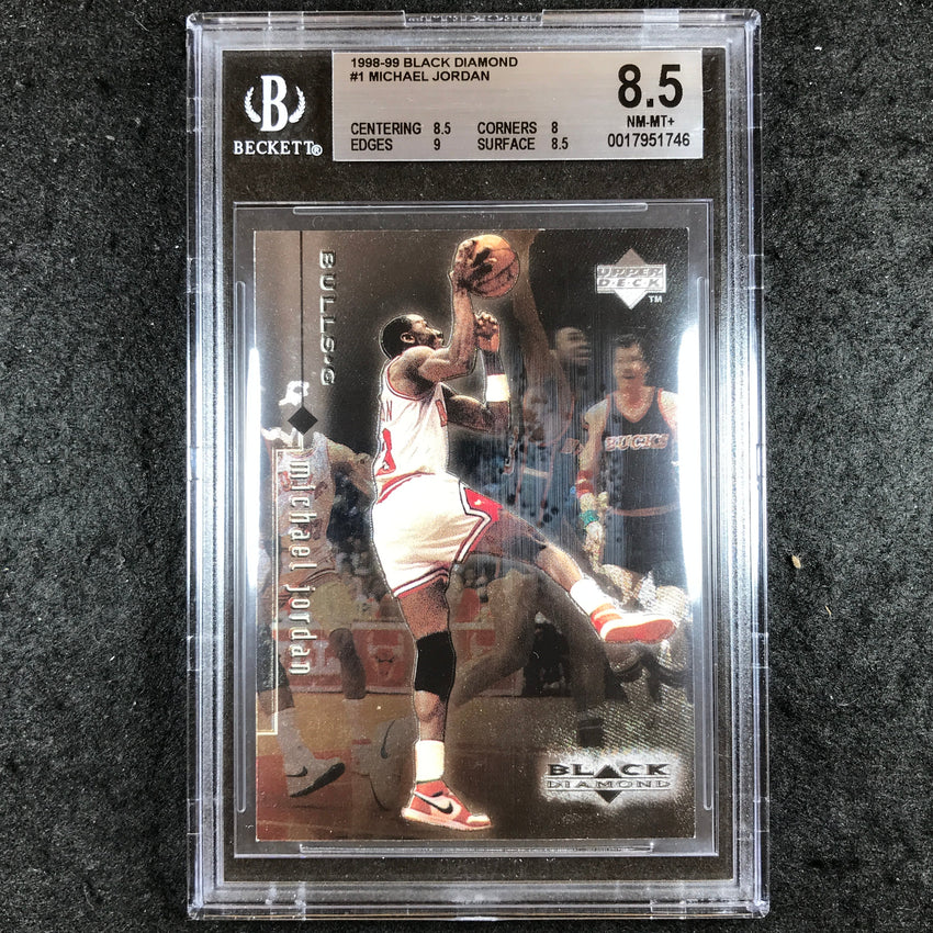 1998-99 Black Diamond MICHAEL JORDAN #1 BGS 8.5 (746)