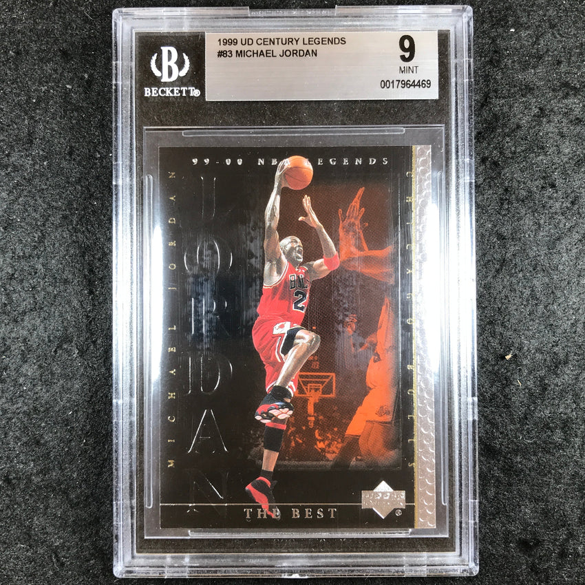 1999 UD Century Legends MICHAEL JORDAN #83 BGS 9 (469)