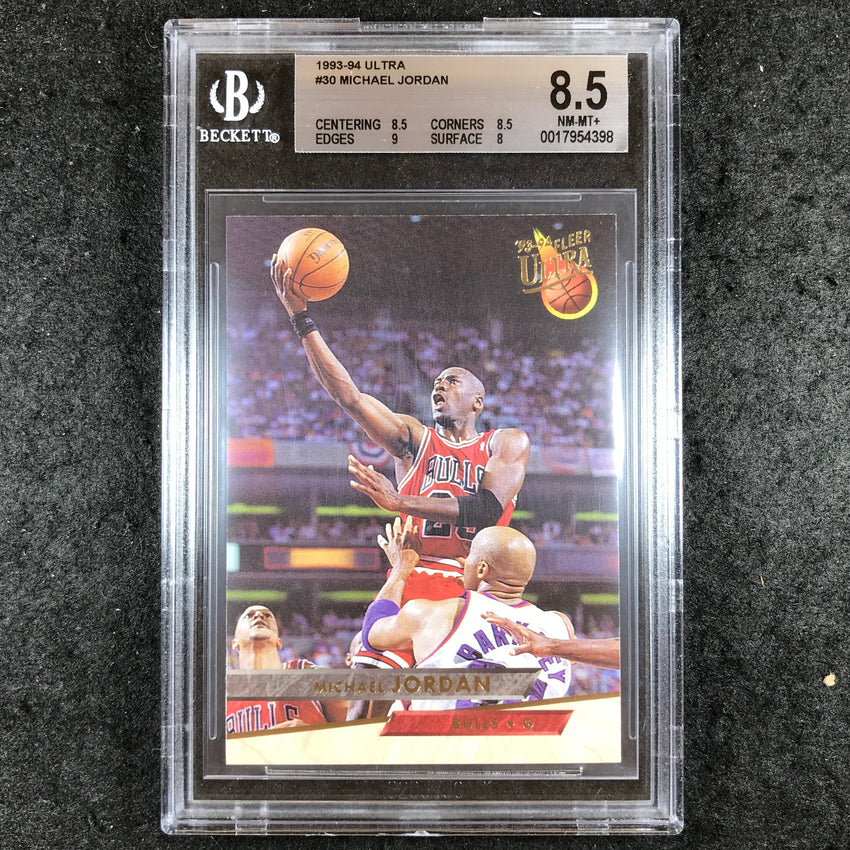 1993-94 Fleer Ultra MICHAEL JORDAN #30 BGS 8.5 (398)