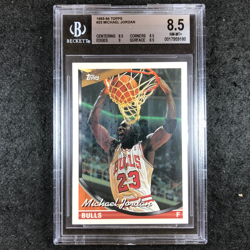 1993-94 Topps MICHAEL JORDAN #23 BGS 8.5 (180)