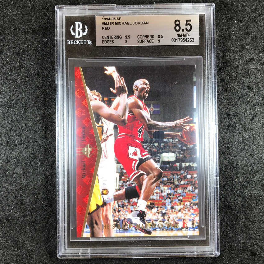 1994-95 SP MICHAEL JORDAN Red #MJ1R BGS 8.5 (263)