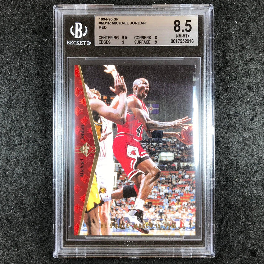 1994-95 SP MICHAEL JORDAN Red #MJ1R BGS 8.5 (916)