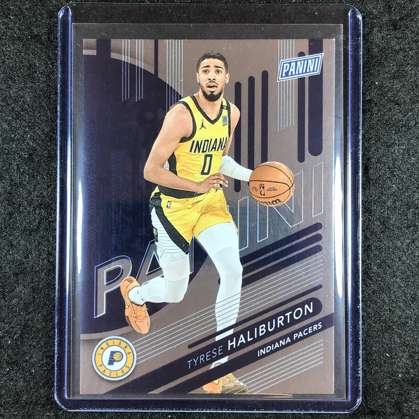 2024 Panini National Silver Pack TYRESE HALIBURTON Base Foil #34