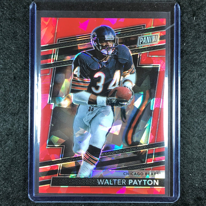 2024 Panini National VIP WALTER PAYTON Base Red Sparkle 87/149 #2