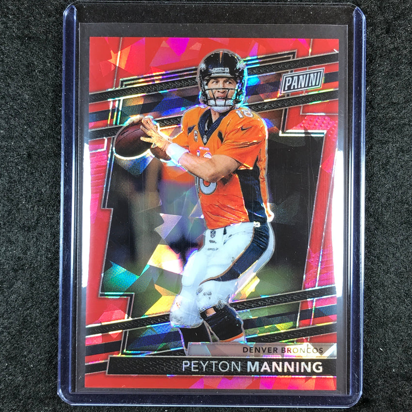 2024 Panini National VIP PEYTON MANNING Base Red Sparkle 137/149 #15