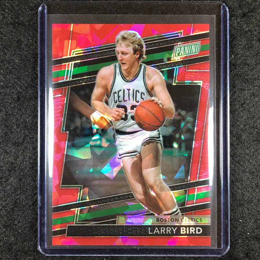 2024 Panini National VIP LARRY BIRD Base Red Sparkle 57/149 #21