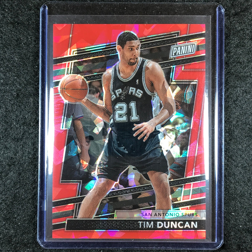 2024 Panini National VIP TIM DUNCAN Base Red Sparkle 111/149 #23