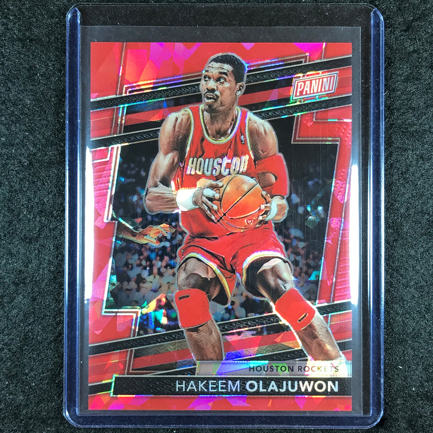2024 Panini National VIP HAKEEM OLAJUWON Base Red Sparkle 145/149 #24