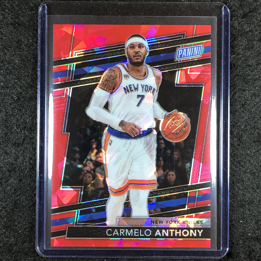 2024 Panini National VIP CARMELO ANTHONY Base Red Sparkle 6/149 #34