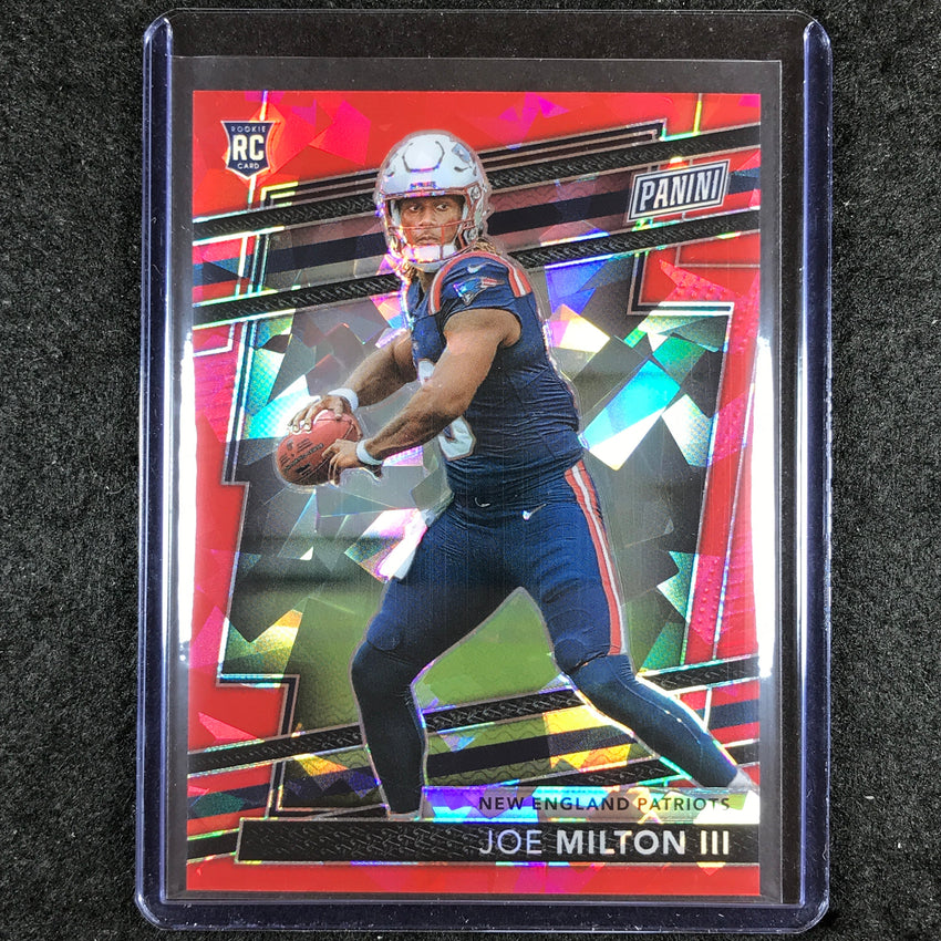 2024 Panini National VIP JOE MILTON III Rookies Red Sparkle 124/149 #RC18