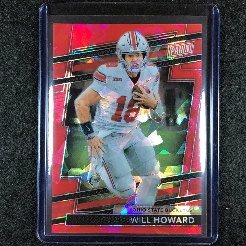 2024 Panini National VIP WILL HOWARD Prospects Red Sparkle 111/149 #RP6