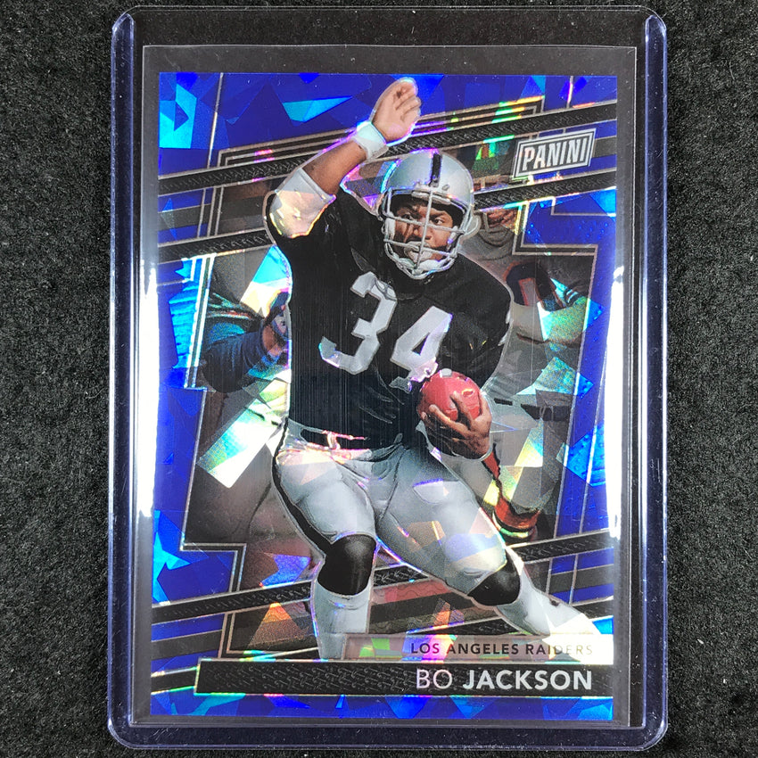 2024 Panini National VIP BO JACKSON Base Blue Sparkle 32/124 #12