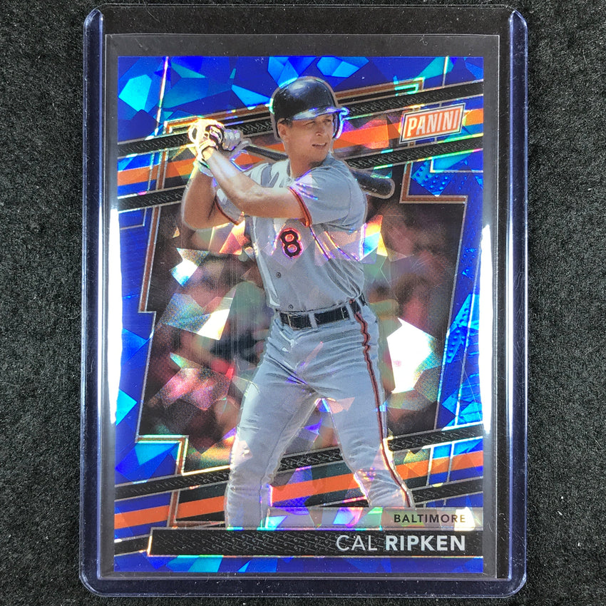 2024 Panini National VIP CAL RIPKEN Base Blue Sparkle 112/124 #57