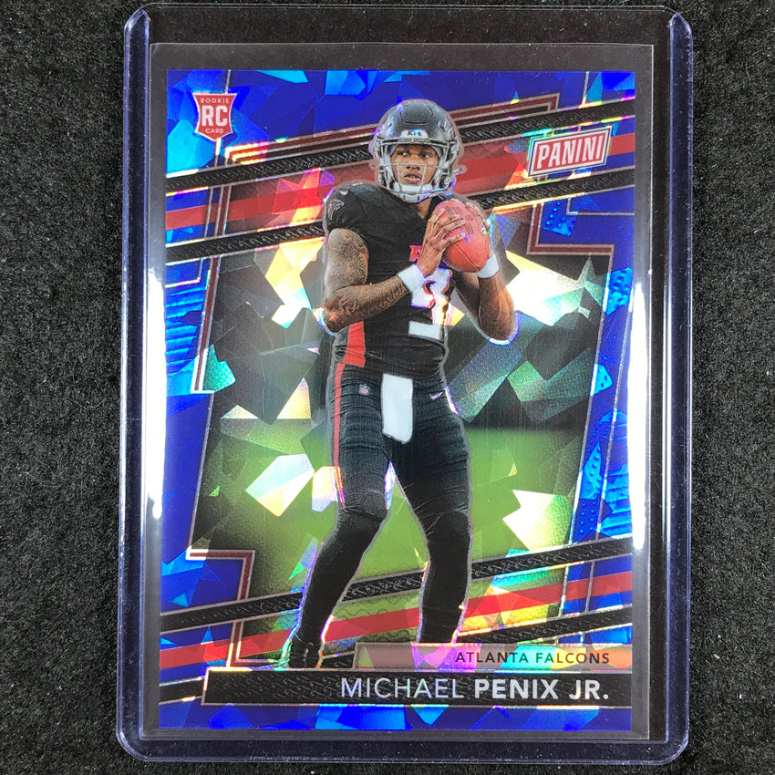 2024 Panini National VIP MICHAEL PENIX JR. Rookies Blue Sparkle 75/124 #RC13