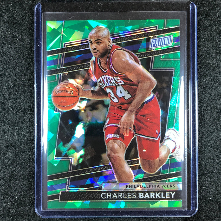 2024 Panini National VIP CHARLES BARKLEY Base Green Sparkle 74/99 #31