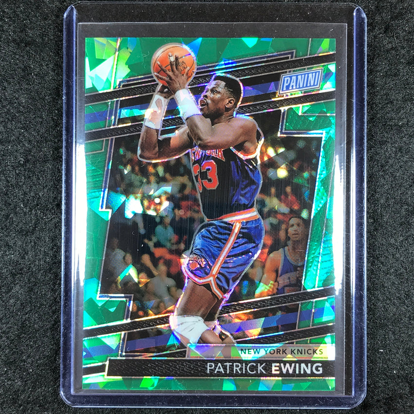 2024 Panini National VIP PATRICK EWING Base Green Sparkle 50/99 #36