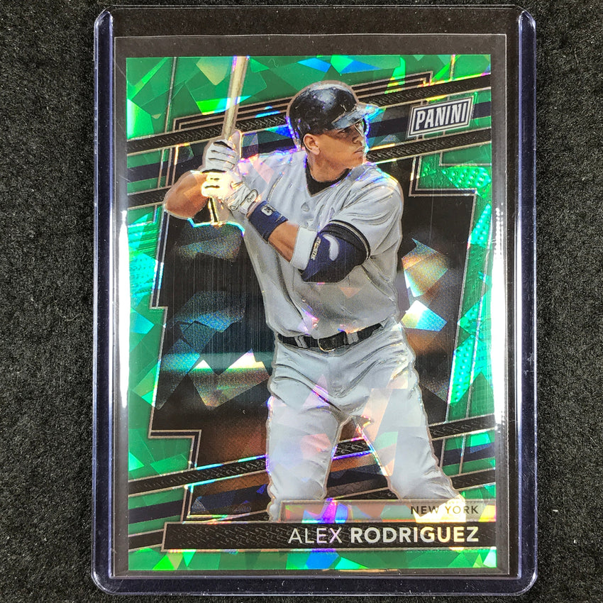 2024 Panini National VIP ALEX RODRIGUEZ Base Green Sparkle 2/99 #51
