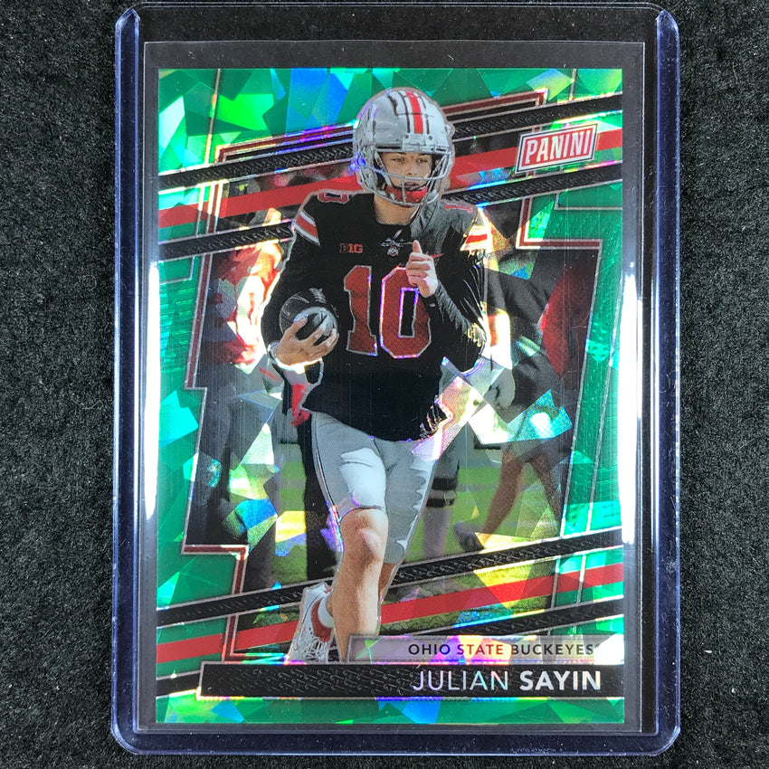 2024 Panini National VIP JULIAN SAYIN Prospects Green Sparkle 32/99 #RP2