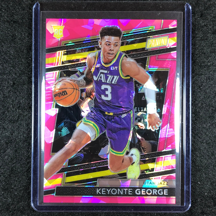 2024 Panini National VIP KEYONTE GEORGE Rookies Pink Sparkle 9/88 #RC6