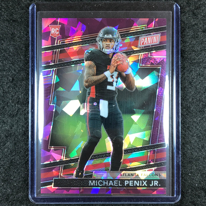 2024 Panini National VIP MICHAEL PENIX JR. Rookies Purple Sparkle 46/49 #RC13