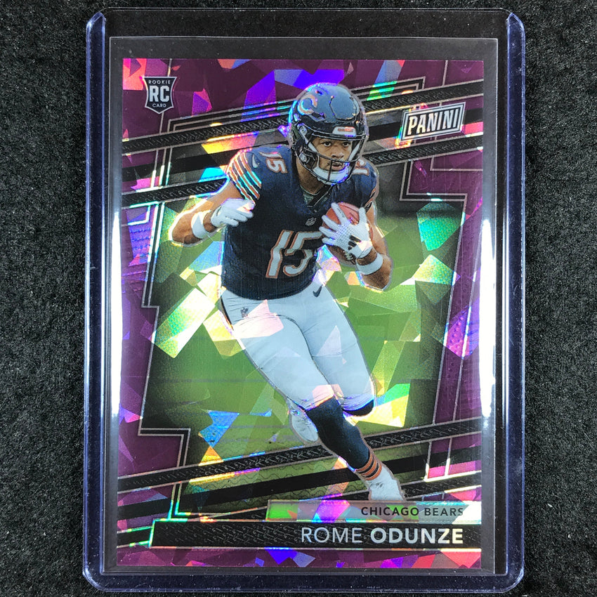 2024 Panini National VIP ROME ODUNZE Rookies Purple Sparkle 13/49 #RC14