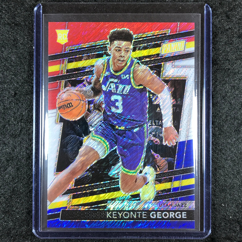 2024 Panini National VIP KEYONTE GEORGE Rookies Red White & Blue 20/25 #RC6