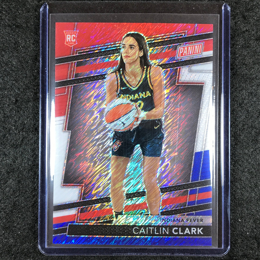 2024 Panini National VIP CAITLIN CLARK Rookies Red White & Blue 9/25 #RC9