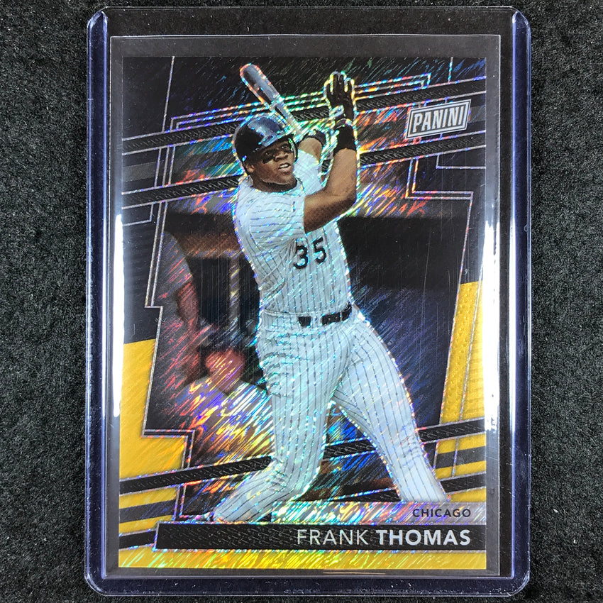 2024 Panini National VIP FRANK THOMAS Base Black Gold 1/5 #56