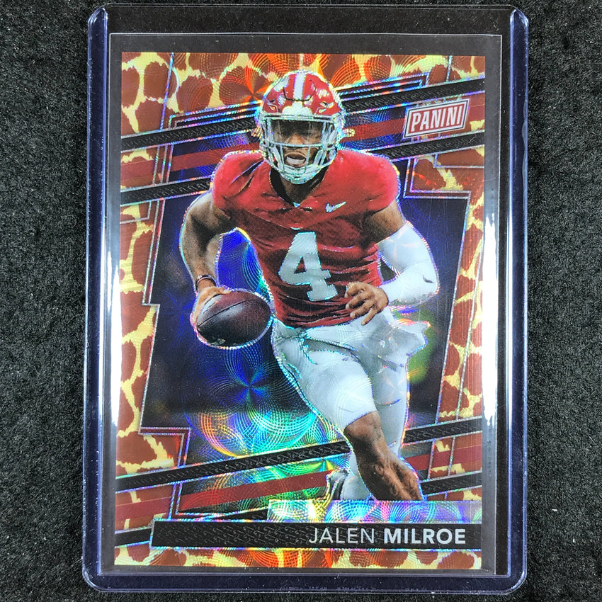 2024 Panini National VIP JALEN MILROE Prospects Giraffe SSP #RP7