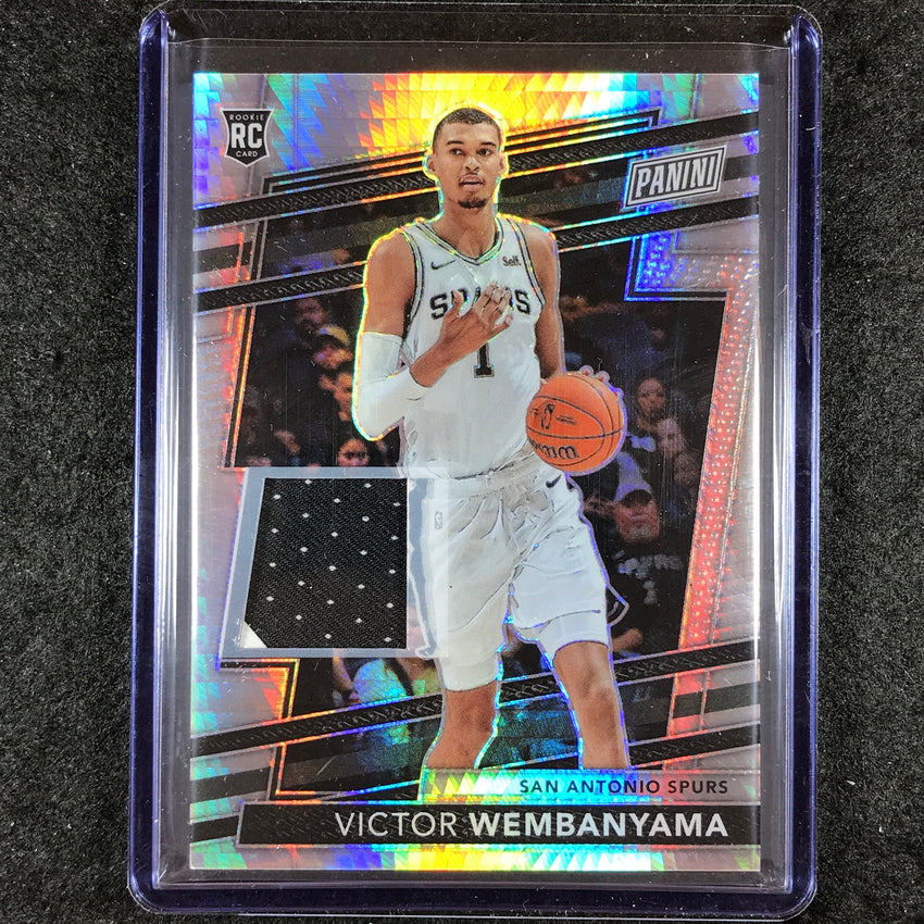 2024 Panini National VIP VICTOR WEMBANYAMA Rookie Memorabilia Patch Relic 9/25