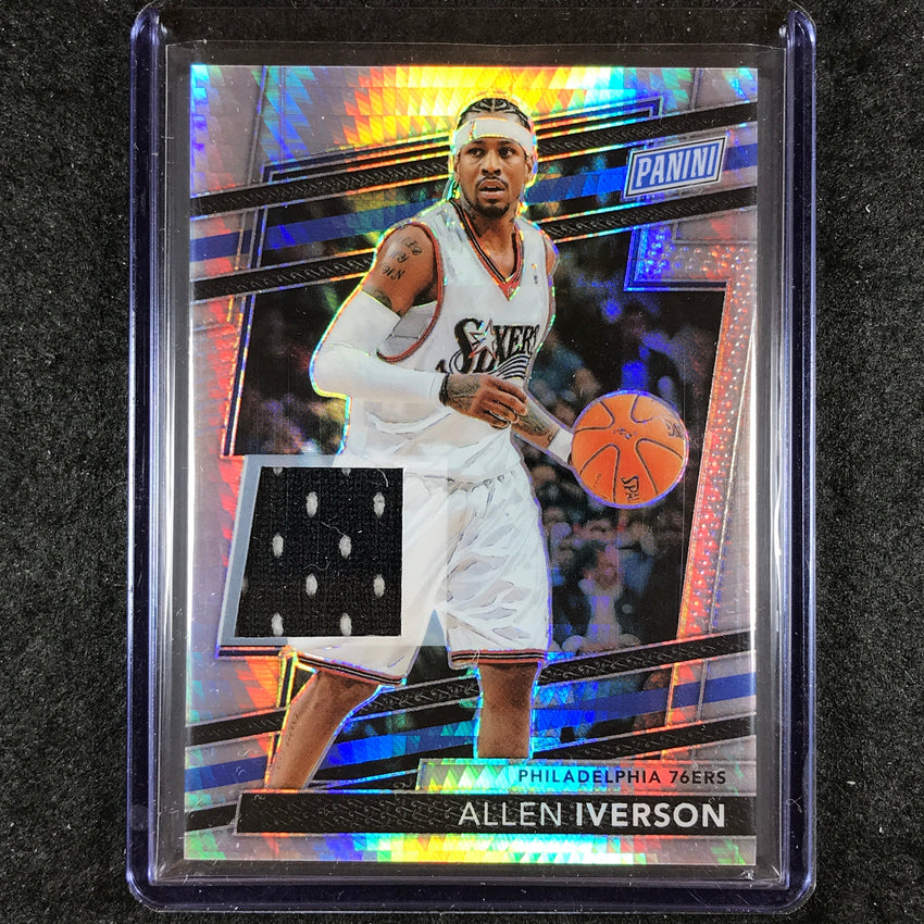 2024 Panini National VIP ALLEN IVERSON Memorabilia Patch Relic 12/15