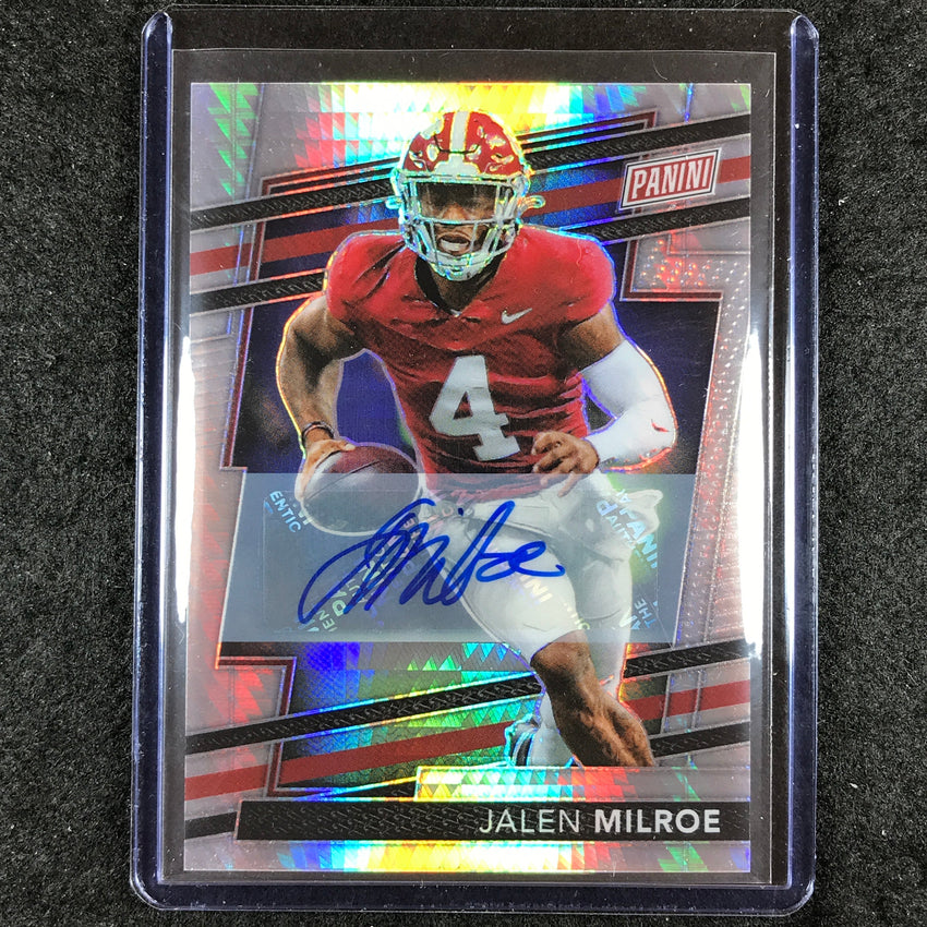 2024 Panini National VIP JALEN MILROE Prospects Auto 15/15
