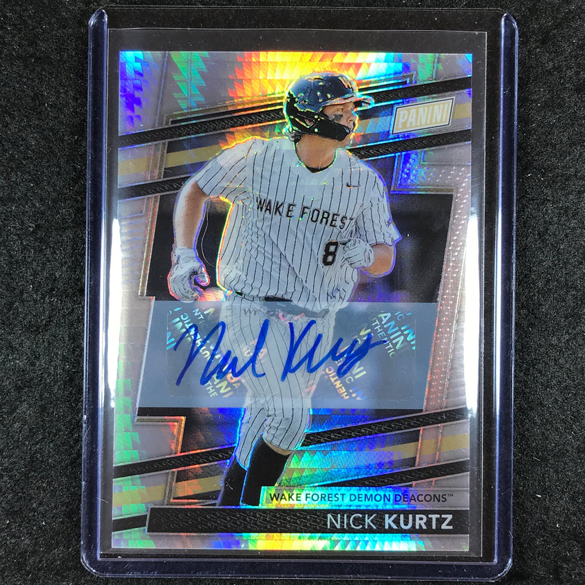 2024 Panini National VIP NICK KURTZ Prospects Auto 4/15