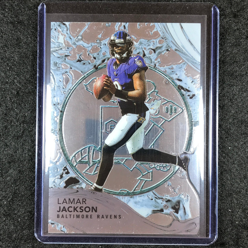 2024 Panini National Silver Pack LAMAR JACKSON Splash Base 38/99