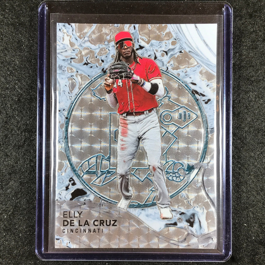 2024 Panini National Silver Pack ELLY DE LA CRUZ Splash Silver 4/10